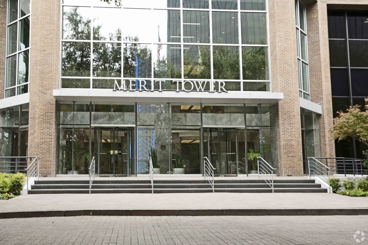 Merit Tower, home of Williamson Family Law's Dallas office